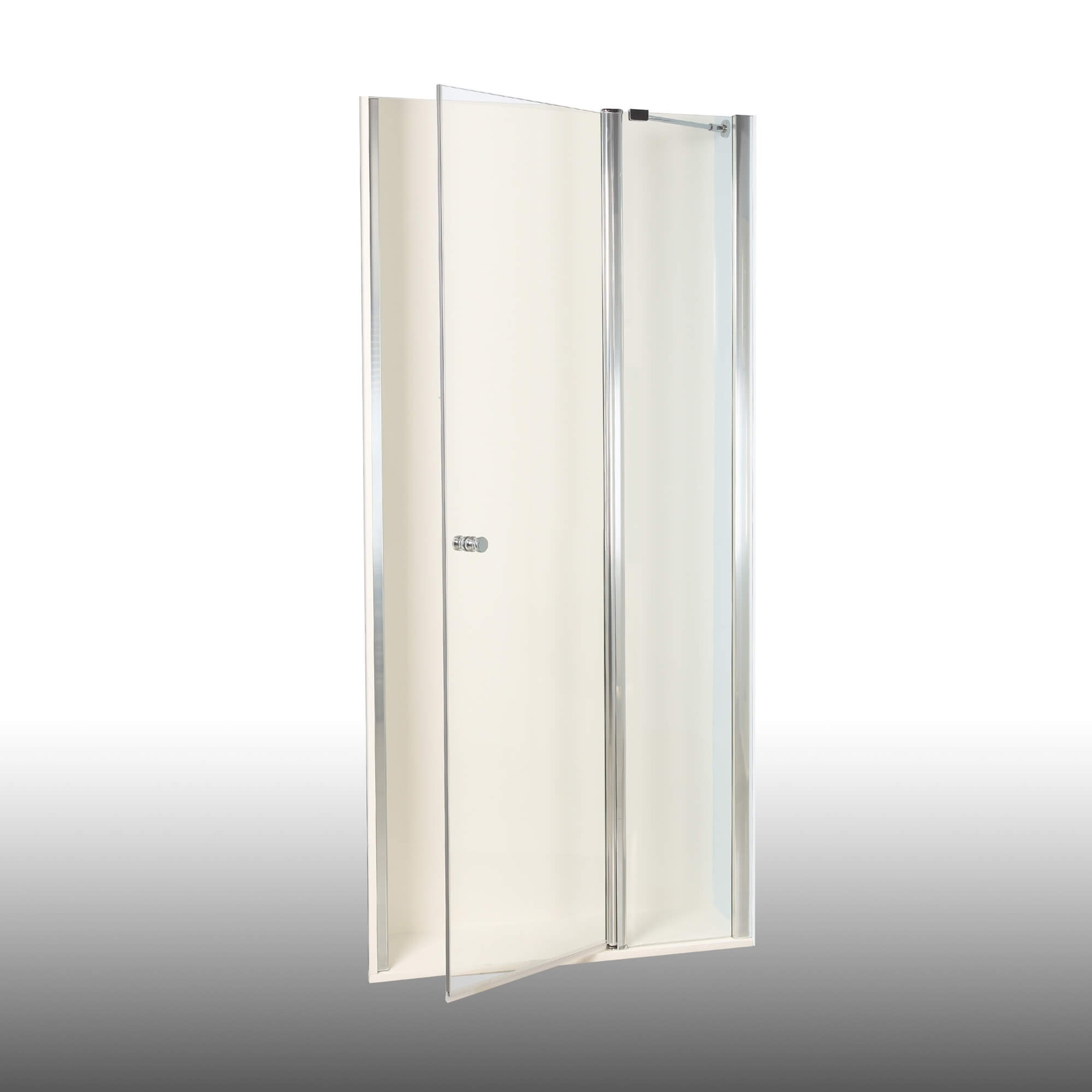 Duschkabine/ Duschabtrennung Dusbad Vital 2 Pendeltür an Festteil für Nischendusche  rechts 1150mm Duschkabine/ Duschabtrennung Dusbad Vital 2 Pendeltür an Festteil für Nischendusche  rechts 1150mm