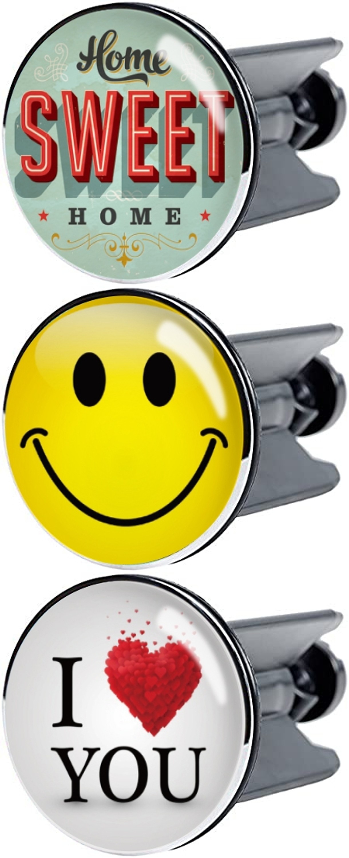 Dusbad Waschbeckenstöpsel Universal 40mm Motiv für alle Waschbecken