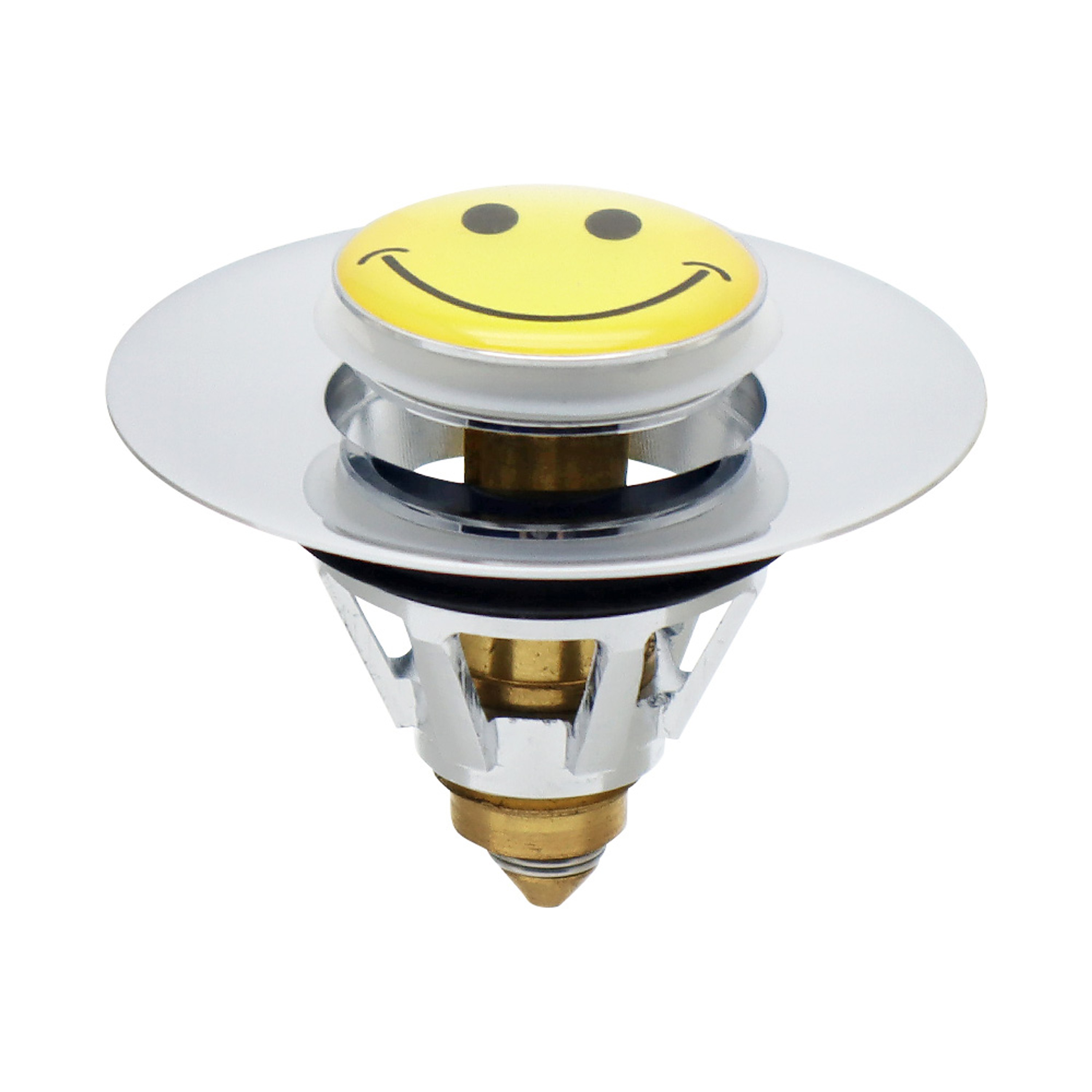 Dusbad Pop Up Universal Waschbeckenstöpsel Smiley 34-38mm Dusbad Pop Up Universal Waschbeckenstöpsel Smiley 34-38mm