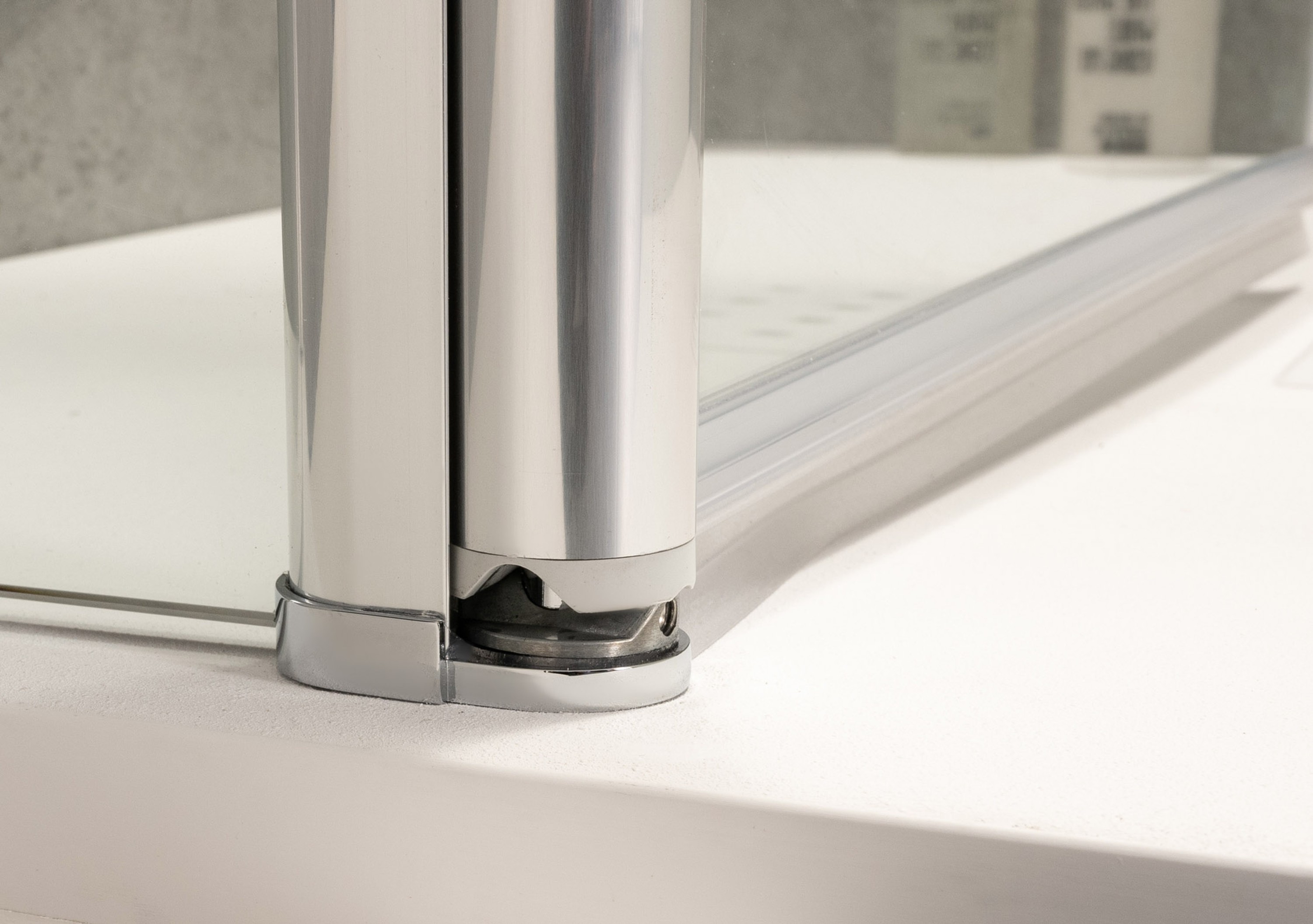 Duschkabine/ Duschabtrennung Dusbad Vital 2 zweiteilige Pendeltür an Festteil / Eckdusche  links 1100mm rechts 1050mm Duschkabine/ Duschabtrennung Dusbad Vital 2 zweiteilige Pendeltür an Festteil / Eckdusche  links 1100mm rechts 1050mm