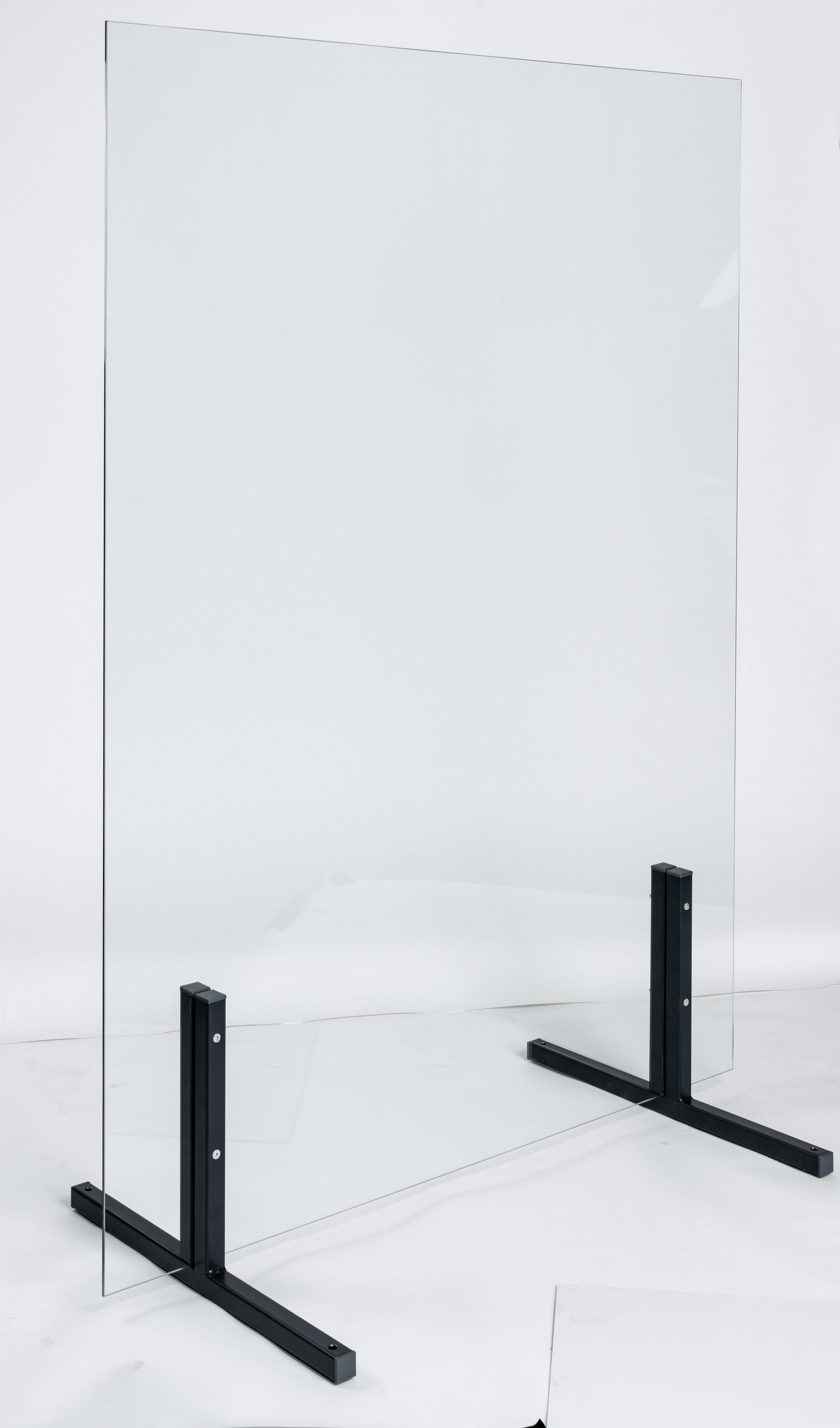 Edle Corona Spuckwand/ Trennwand Virenschutz  1,60m x 1,20m - 6mm ESG Sicherheitsglas Edle Corona Spuckwand/ Trennwand Virenschutz  1,60m x 1,20m - 6mm ESG Sicherheitsglas